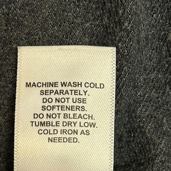 Freely Gray V Neck Long Sleeve Top with Ladder Cutout Back - Women's - Picture 5 of 7